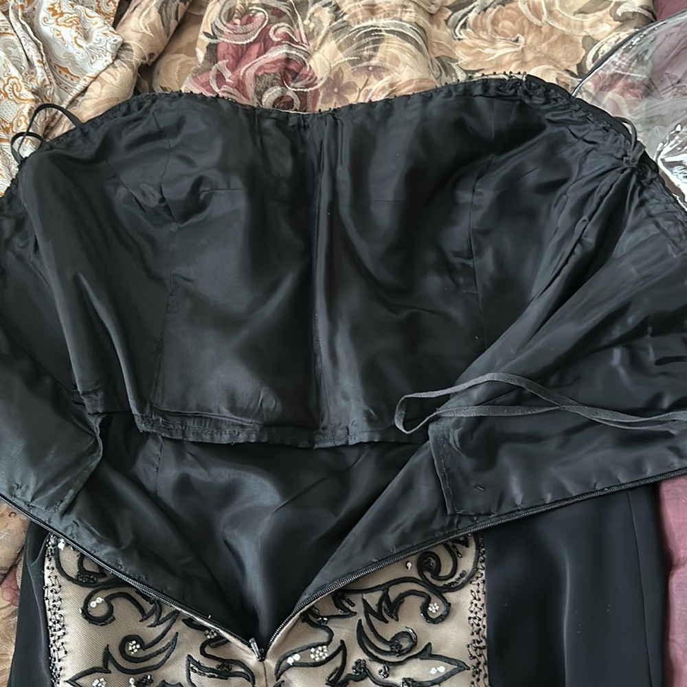 Designer Strapless Dress - Picture 10 of 10